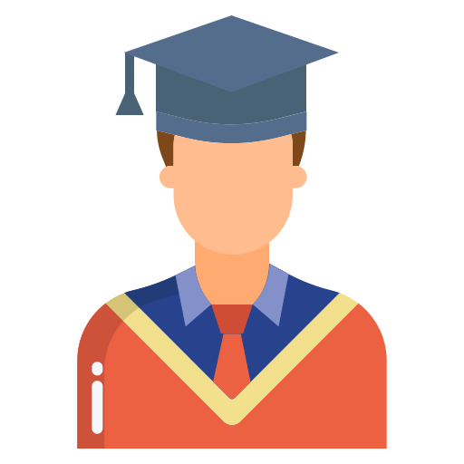 circular icons with 82k Alumni across the world